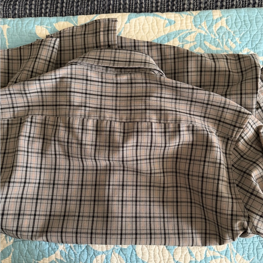 Mizzen & Main City Flannel Dress Shirt XL TRIM FIT - Picture 4 of 4